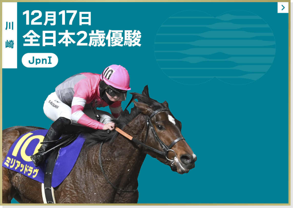 12月17日 全日本2歳優駿 川崎 JpnI