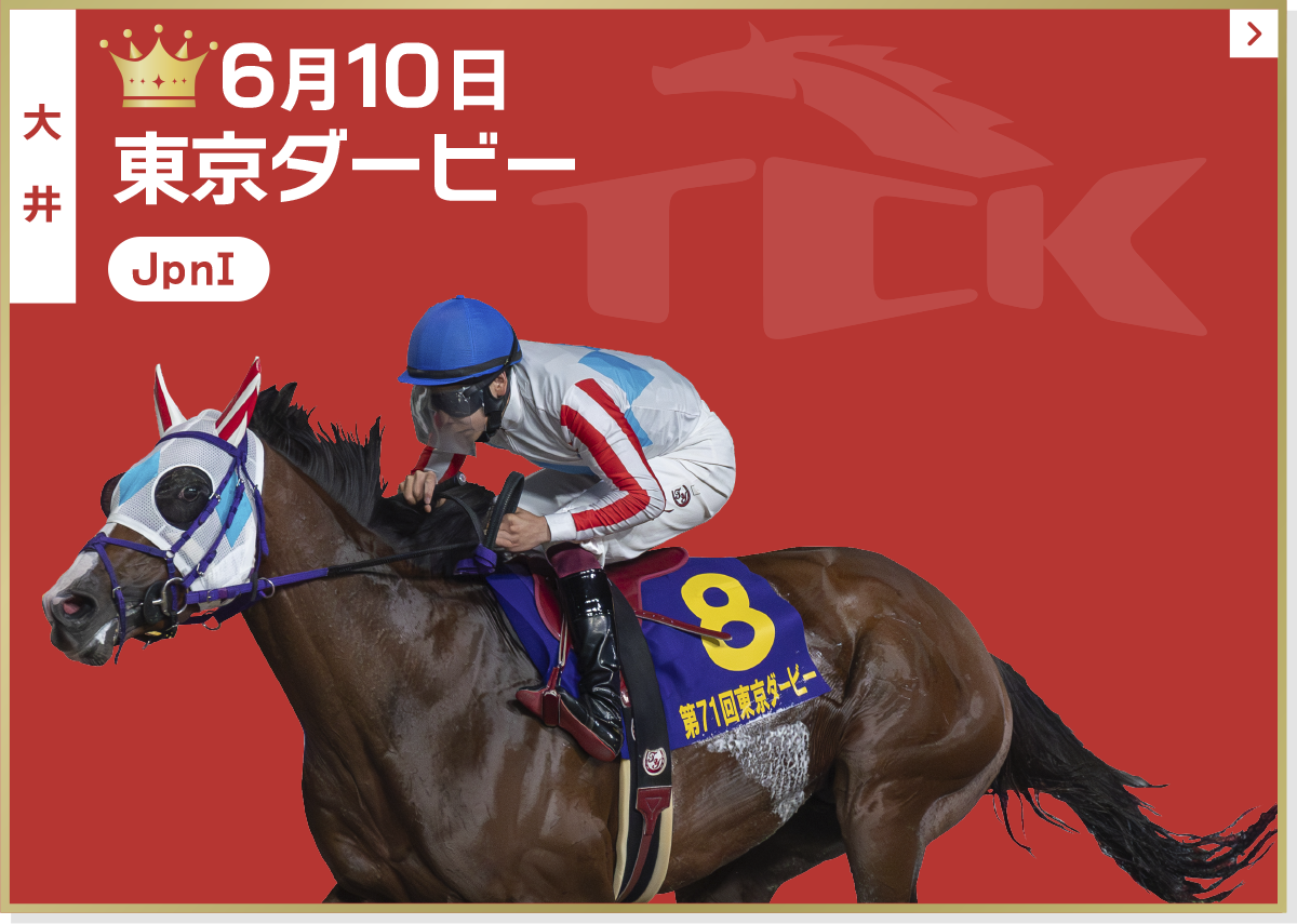 6月10日 東京ダービー 大井 JpnI