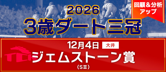 ジェムストーン賞レース後分析