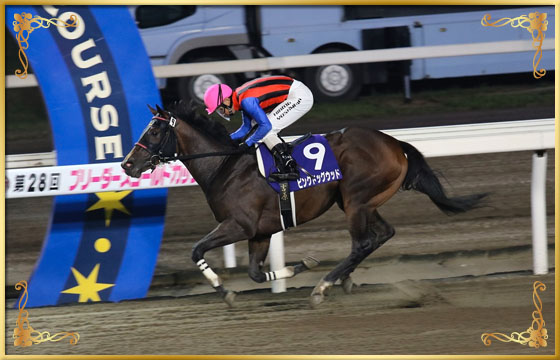 2016年優勝馬　ピンクドッグウッド号