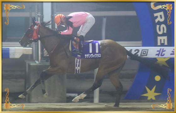 2018年優勝馬　サザンヴィグラス号