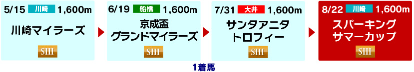 体系図 ~南関マイル重賞~