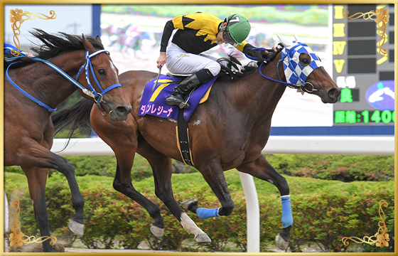 2021年優勝馬　ダノンレジーナ号