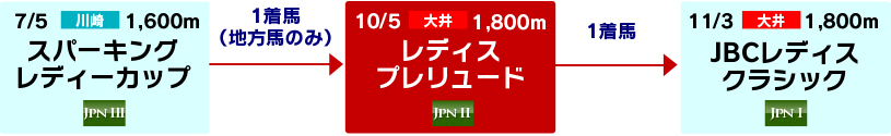 体系図 ~Road to JBCレディスクラシック~