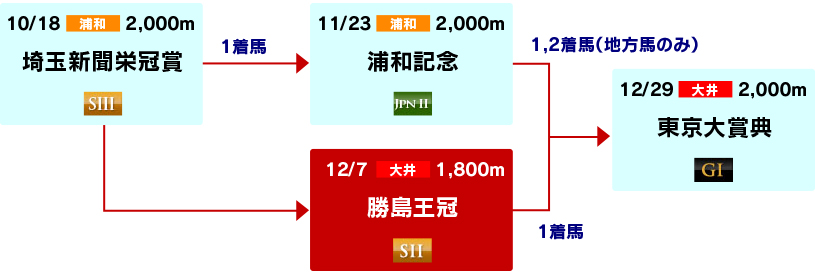 体系図 ~東京大賞典への道~