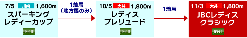 体系図　～3歳以上牝馬～
