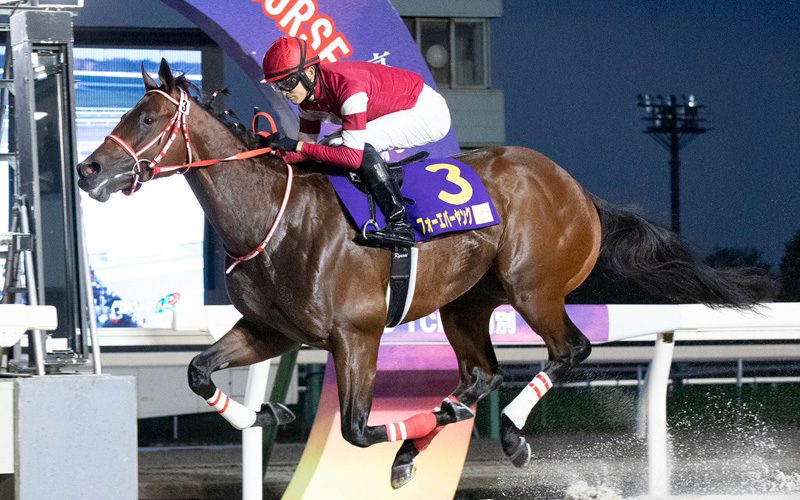 2023年優勝馬 フォーエバーヤング号