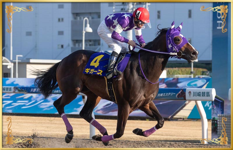 2024年優勝馬 ギガース号