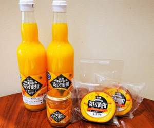 寄居町みかんジュース、ジャム＆蜜柑バウムセット