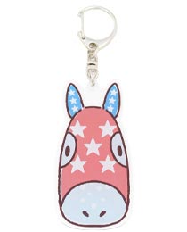 ジョッキーメンコホースキーホルダー(御神本訓史騎手柄)