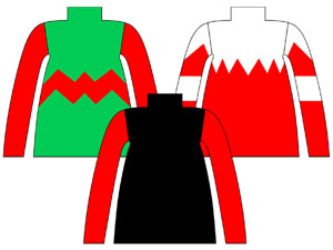 サイン入りミニ勝負服 小牧太騎手・吉村智洋騎手・廣瀬航騎手