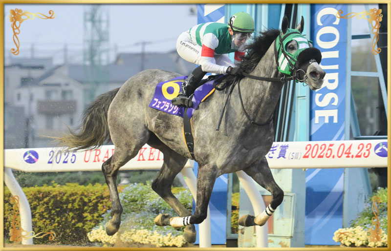 2025年優勝馬　フェブランシェ号