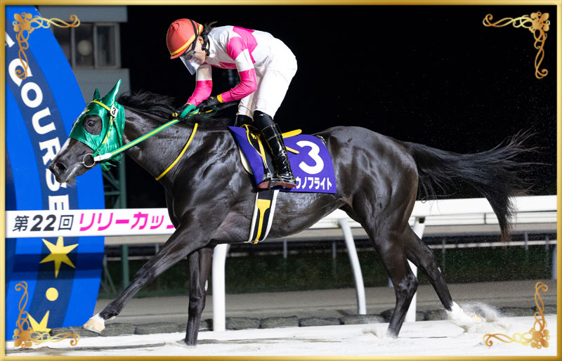 2025年優勝馬 リュウノフライト号