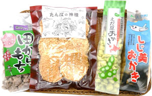 北海道産米のお菓子セット