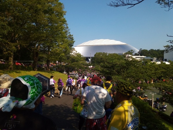 行くぜメットライフドーム！