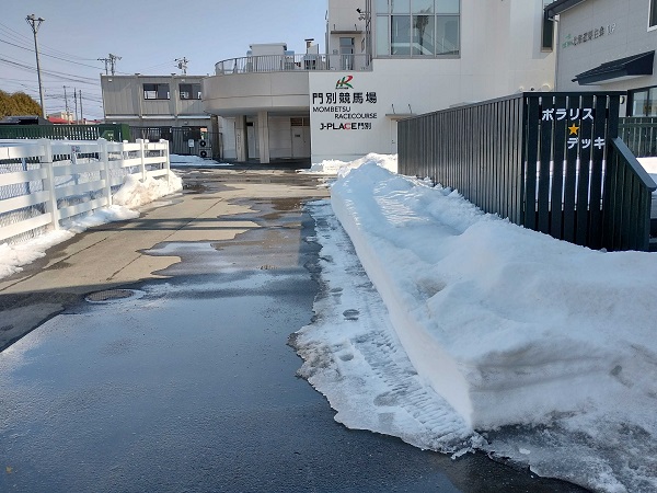 雪が深い