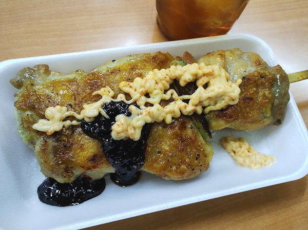 これは昨年のジャンボ焼き鳥