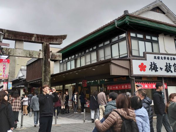 外国からのお客様が7割くらい