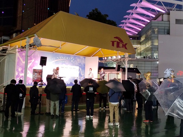 予想トークイベント中