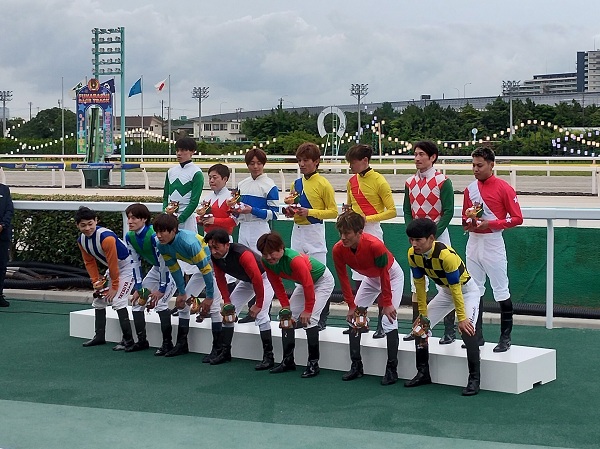 14名の出場騎手