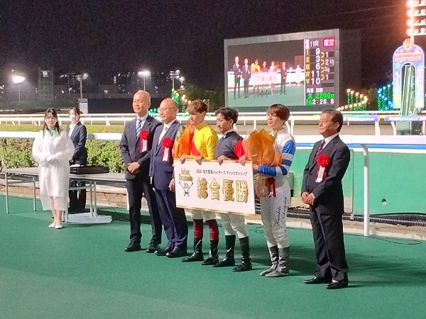 中山騎手は第3位に健闘
