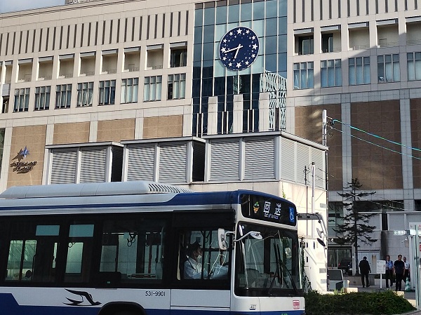 午前6時40分の札幌駅