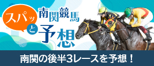 スパッと南関競馬予想