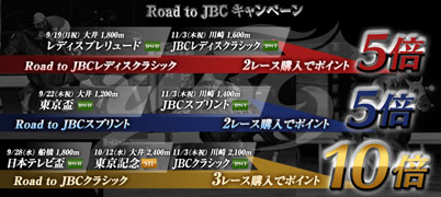 Road to JBCキャンペーン