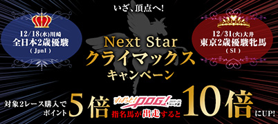 Next Starクライマックスキャンペーン